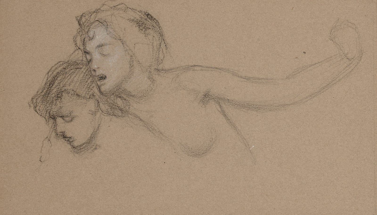 Study for The Lament for Icarus, Herbert Draper, 1898