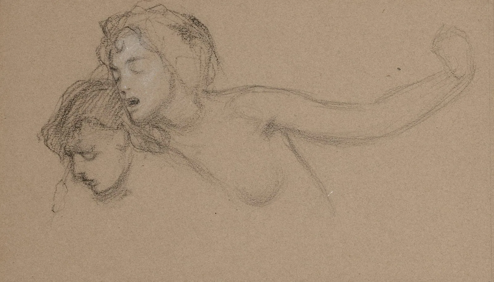 Study for The Lament for Icarus, Herbert Draper, 1898